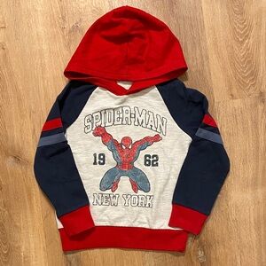 Boys Jumping Beans Spider-Man Hoodie - Size 4